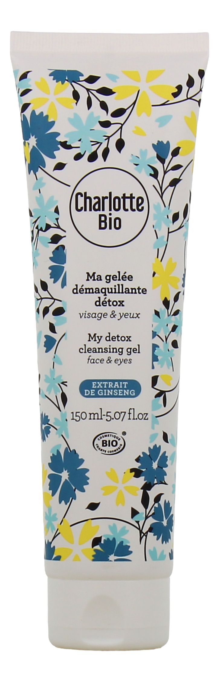 Charlotte BIO Gelée démquillante 150ml